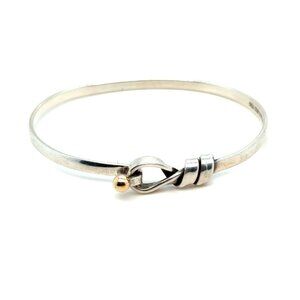 T&Co. 925 750 Hook-On Bangle Bracelet